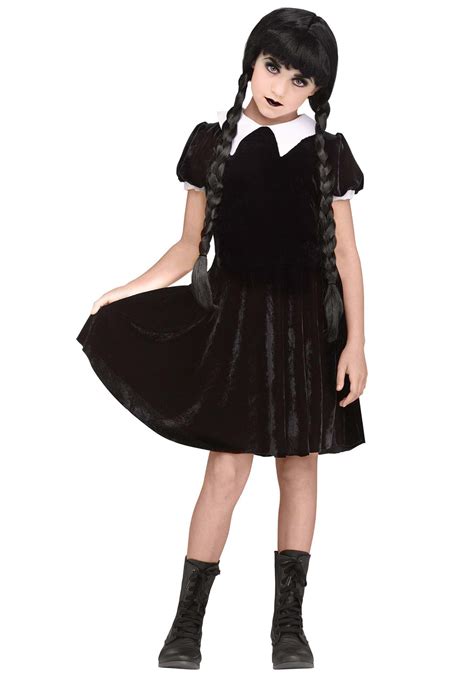 Kids gothic witch costyme